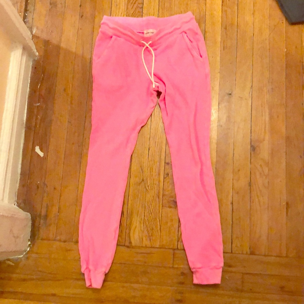 Pink sweats